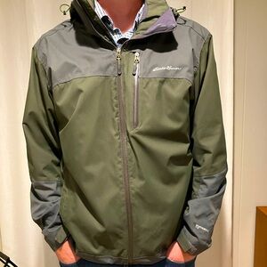 Eddie Bauer vintage windbreaker rain jacket